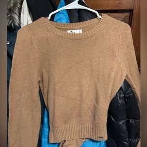 Hollister Camel Sweater
